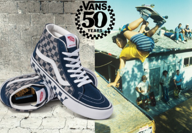 Vans 50th top anniversary sk8 hi