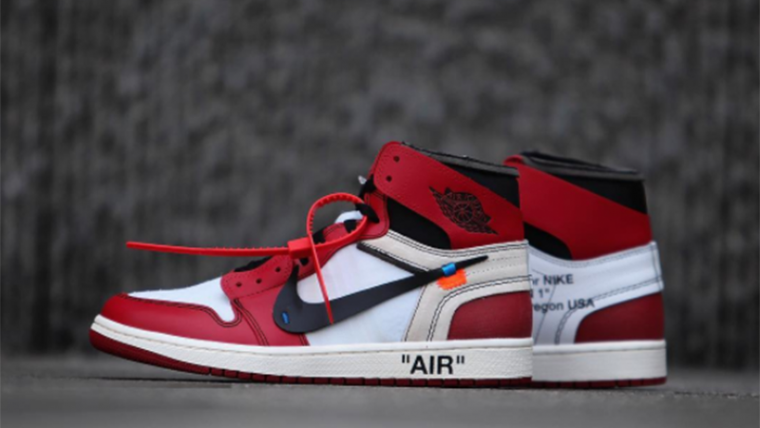 Air jordan chicago x 2025 off white
